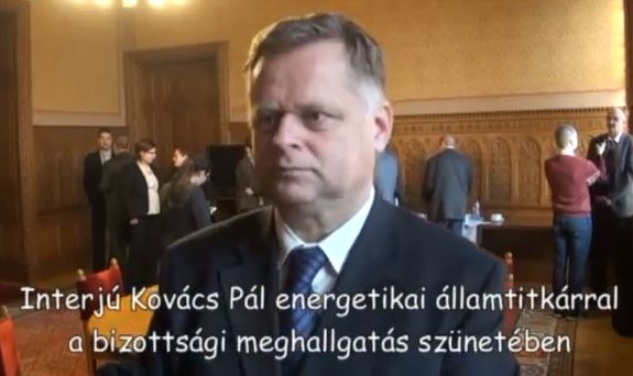 Interjú Kovács Pál, energetikai kormányzat államtitkárával