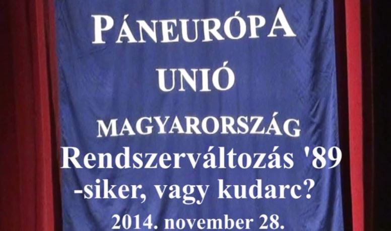Magyar Páneurópa rendezvény 2014.11.28.