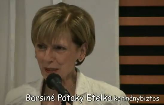 Barsiné Pataky Etelka előadása a Dunastratégiáról